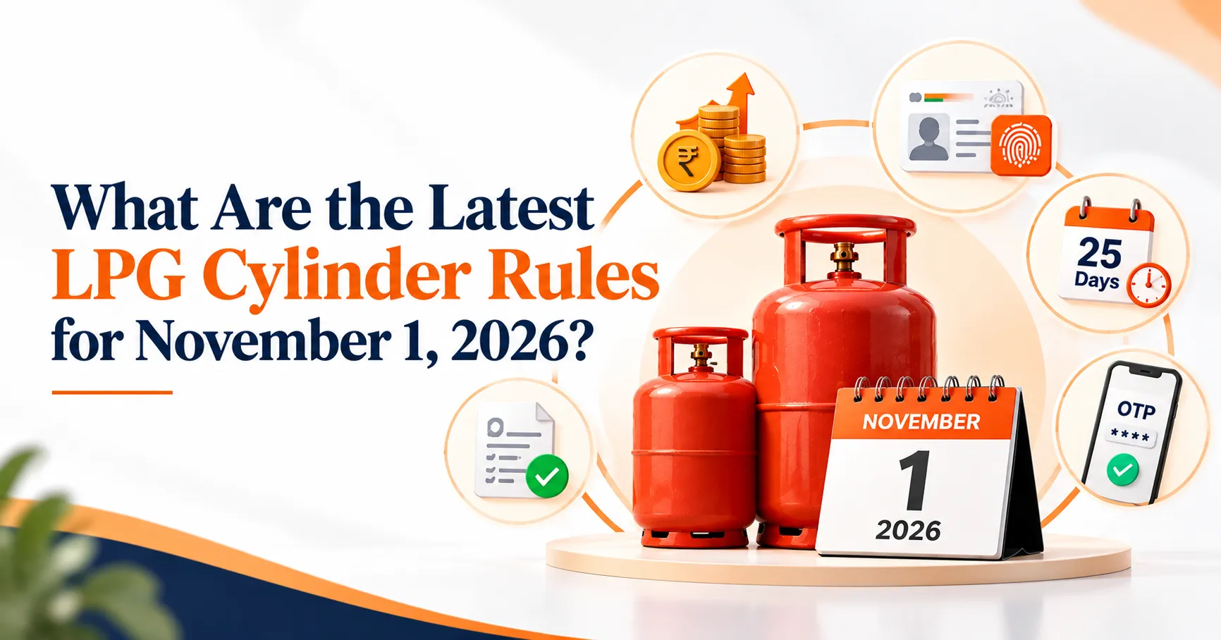LPG cylinder rule updates effective November 1, 2026, for safe and compliant LPG usage.